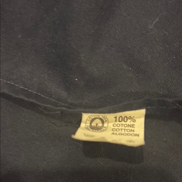 Black Classic Dress Shirt with Long Sleeves - Picture 9 of 11